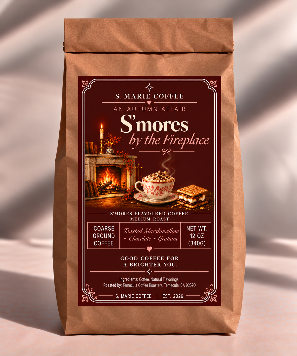 S'mores by the Fireplace